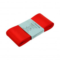 Лента атласная 50 мм ( 2 ") "Gamma" ФАСОВКА 5.4 м №026 красный