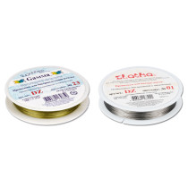 " Zlatka" / " Gamma" Проволока для бисера ( ланка) DZ d 0. 3 мм 100 м №05 ярко- зеленый