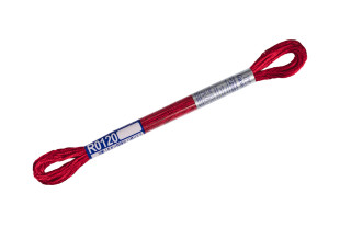 Нитки для вышивания " Gamma" мулине 100% вискоза 8 м R0120 т- красный