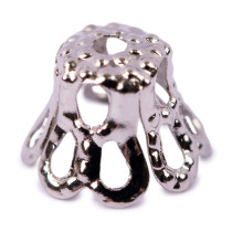 " Zlatka" Розетка для бус DC- 003/ 5 7 мм ± 2 мм 5 шт №02 под никель