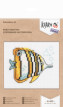 " Klart" набор для вышивания 8- 459 " Рыба- бабочка" 